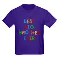 thumbnail image 1 of CafePress - Best Big Brother Ever Kids T Shirt - Dark T-Shirt Kids XS-XL, 1 of 4