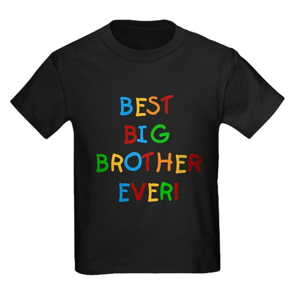 CafePress - Best Big Brother Ever Kids T Shirt - Dark T-Shirt Kids XS-XL