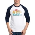 thumbnail image 1 of CafePress - Best Bonus Dad By Par Vintage Retr Baseball Jersey - Cotton Baseball Jersey, 3/4 Raglan Sleeve Shirt, 1 of 4