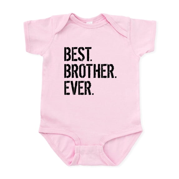 CafePress - Best Brother Ever Body Suit - Baby Light Bodysuit, Size Newborn - 24 Months