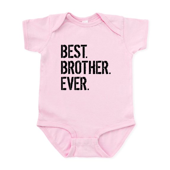 CafePress - Best Brother Ever Body Suit - Baby Light Bodysuit, Size Newborn - 24 Months
