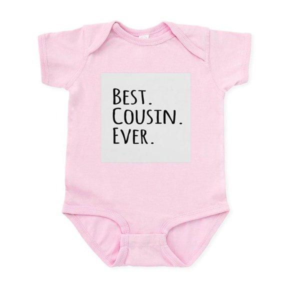 CafePress - Best Cousin Ever Body Suit - Baby Light Bodysuit, Size Newborn - 24 Months