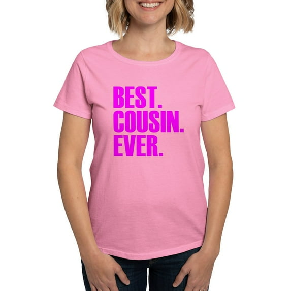CafePress - Best Cousin Ever T Shirt - Women's Traditional Fit Dark T-Shirt