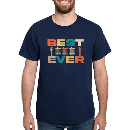 CafePress - Best Dad Ever Guitar Chords Musician Funny Fathers Men's ...