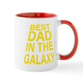 thumbnail image 1 of CafePress - Best Dad In The Galaxy - 11 oz Ceramic Mug - Novelty Coffee Tea Cup, 1 of 4