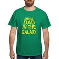 thumbnail image 1 of CafePress - Best Dad In The Galaxy Dark T Shirt - Men's Classic Graphic Cotton T-Shirt, 1 of 4