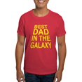 thumbnail image 1 of CafePress - Best Dad In The Galaxy Dark T Shirt - Men's Classic Graphic Cotton T-Shirt, 1 of 4