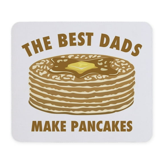 CafePress - Best Dads Make Pancakes Mousepad - Non-slip Rubber Mousepad, Gaming Mouse Pad