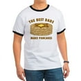 thumbnail image 1 of CafePress - Best Dads Make Pancakes Ringer T - 100% Cotton Ringed T-Shirt, 1 of 4