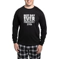 thumbnail image 1 of CafePress - Best Day Ever February 29Th - Men's Long Sleeve Loose Fit Cotton Dark Pajama Set, 1 of 7