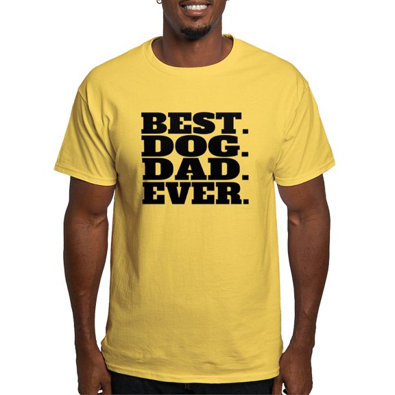 CafePress - Best Dog Dad Ever T Shirt - Men's Classic Graphic T-Shirt