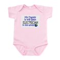 thumbnail image 1 of CafePress - Best Electrician In The World (Daddy) Infant Bodys - Baby Light Bodysuit, Size Newborn - 24 Months, 1 of 4