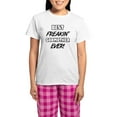 thumbnail image 1 of CafePress - Best Freakin' Godmother Eve Women's Light Pajamas - Women's Short Sleeve Print T-Shirt and Pants Light Cotton Pajama Set, 1 of 7