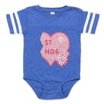 thumbnail image 1 of CafePress - Best Friends Pink New_R - Cute Infant Baby Football Bodysuit, 1 of 3