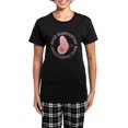 thumbnail image 1 of CafePress - Best Godmother Gift Women's Dark Pajamas - Women's Short Sleeve Print T-Shirt and Pants Dark Cotton Pajama Set, 1 of 7