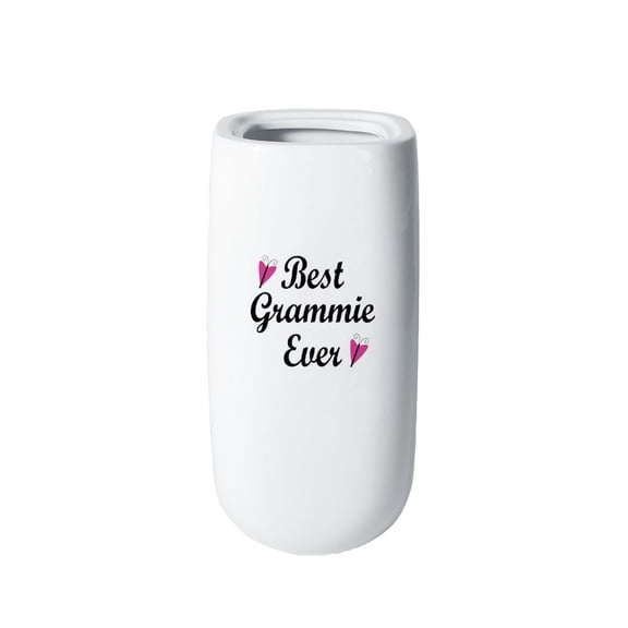 CafePress - Best Grammie Ever - 10" Printed Porcelain Vase for Home Décor, Living Room Shelf, Entryway, Table Decoration