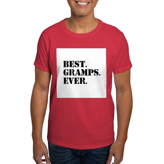 CafePress - Best Gramps Ever T Shirt - Men's Classic Graphic Cotton T-Shirt
