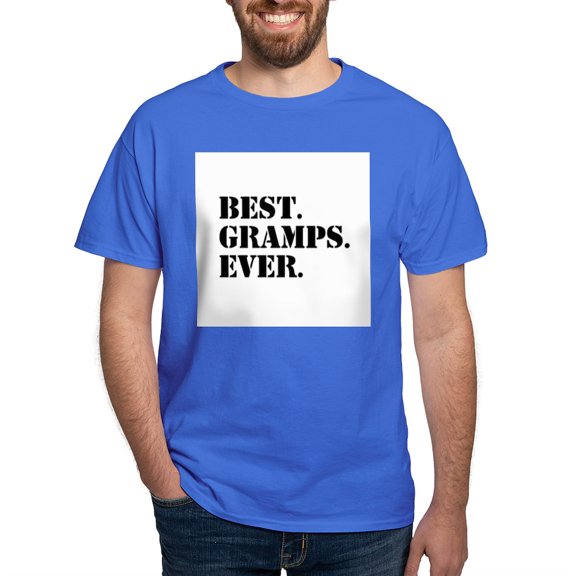 CafePress - Best Gramps Ever T Shirt - Men's Classic Graphic Cotton T-Shirt