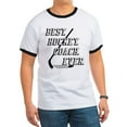 thumbnail image 1 of CafePress - Best Hockey Coach Ever T Shirt - 100% Cotton Ringed T-Shirt, 1 of 4