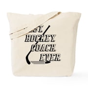 CafePress - Best Hockey Coach Ever Tote Bag - Unisex Canvas Tote Bag, Beige, 1-Piece