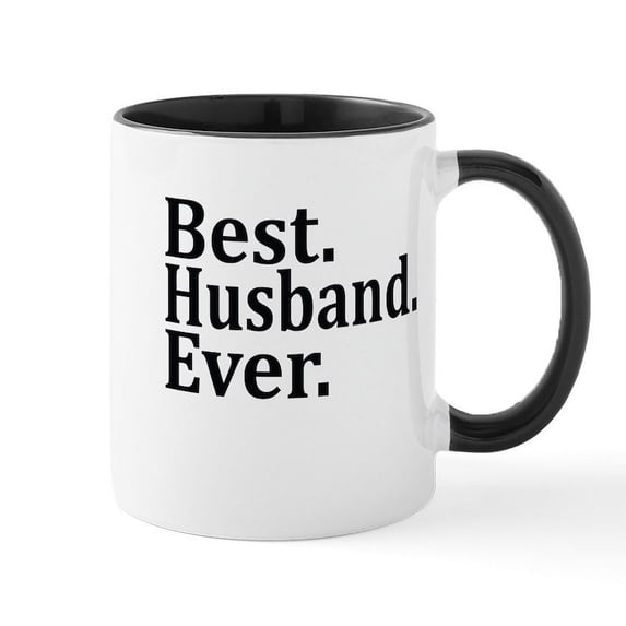 CafePress - Best Husband Ever. Mugs - 11 oz Ceramic Mug - Novelty Coffee Tea Cup
