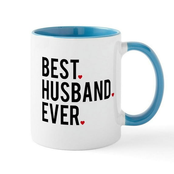 CafePress - Best Husband Ever Mugs - 11 oz Ceramic Mug - Novelty Coffee Tea Cup