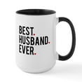 thumbnail image 1 of CafePress - Best Husband Ever Mugs - 15 oz Ceramic Large White Novelty Mug, 1 of 4