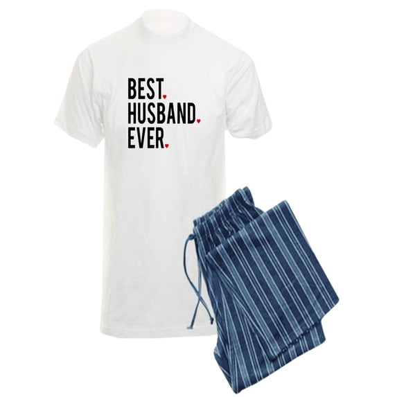 CafePress - Best Husband Ever Pajamas - Men's Light Pajamas