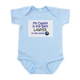 thumbnail image 1 of CafePress - Best Lawyer In The World (Daddy) Infant Bodysuit - Baby Light Bodysuit, Size Newborn - 24 Months, 1 of 4