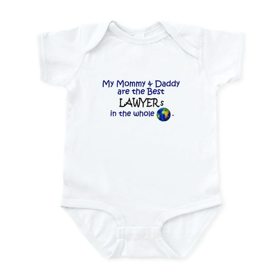 CafePress - Best Lawyers In The World Infant Bodysuit - Baby Light Bodysuit, Size Newborn - 24 Months