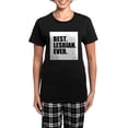 thumbnail image 1 of CafePress - Best Lesbian Ever Pajamas - Women's Short Sleeve Print T-Shirt and Pants Dark Cotton Pajama Set, 1 of 7