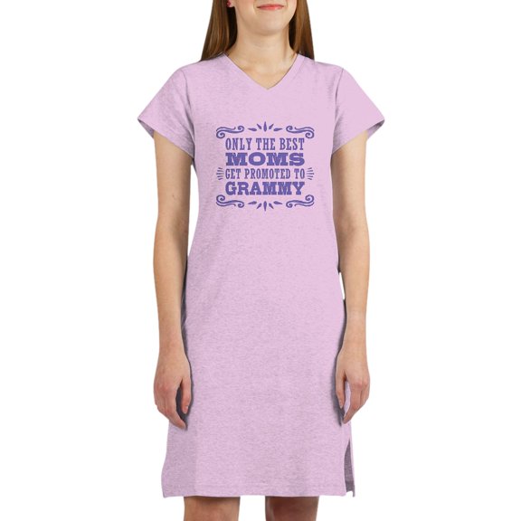 CafePress - Best Moms Get Promoted To Gr T Shirt - Women's Nightshirt