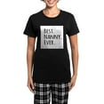 thumbnail image 1 of CafePress - Best Nanny Ever Pajamas - Women's Short Sleeve Print T-Shirt and Pants Dark Cotton Pajama Set, 1 of 7