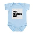 thumbnail image 1 of CafePress - Best Neighbor Ever Body Suit - Baby Light Bodysuit, Size Newborn - 24 Months, 1 of 4