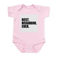 thumbnail image 1 of CafePress - Best Neighbor Ever Body Suit - Baby Light Bodysuit, Size Newborn - 24 Months, 1 of 4