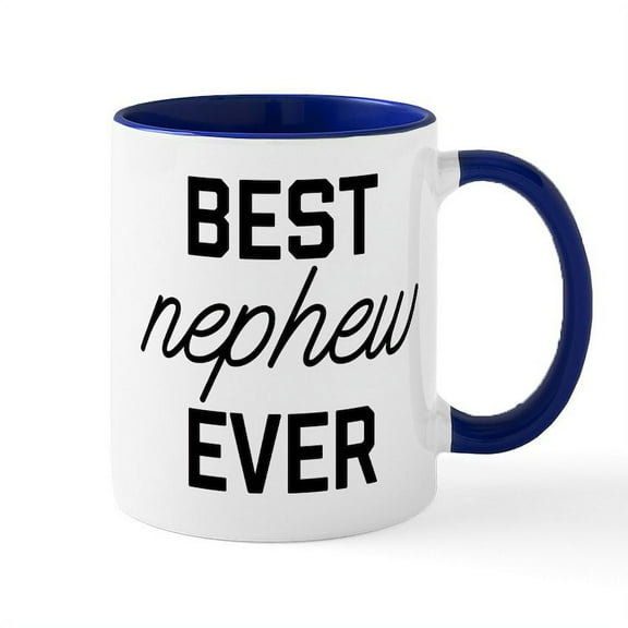 CafePress - Best Nephew Ever Mugs - 11 oz Ceramic Mug - Novelty Coffee Tea Cup