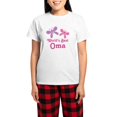 thumbnail image 1 of CafePress - Best Oma Dragonfly Women's Light Pajamas - Women's Short Sleeve Print T-Shirt and Pants Light Cotton Pajama Set, 1 of 7