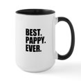 thumbnail image 1 of CafePress - Best Pappy Ever Mugs - 15 oz Ceramic Large White Novelty Mug, 1 of 4