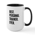 thumbnail image 1 of CafePress - Best Personal Trainer Ever Mugs - 15 oz Ceramic Large White Novelty Mug, 1 of 4