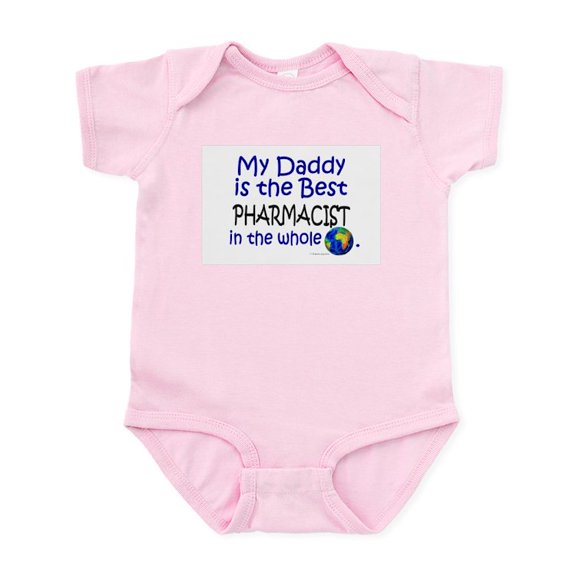 CafePress - Best Pharmacist In The World (Daddy) Infant Bodysu - Baby Light Bodysuit, Size Newborn - 24 Months