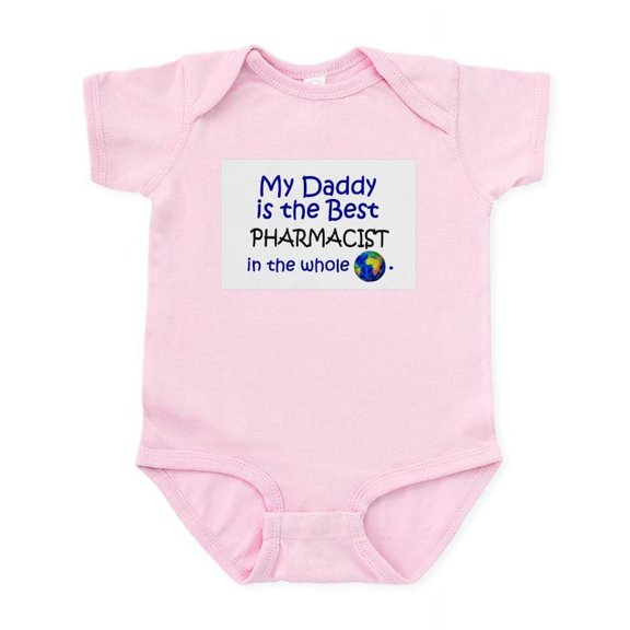 CafePress - Best Pharmacist In The World (Daddy) Infant Bodysu - Baby Light Bodysuit, Size Newborn - 24 Months