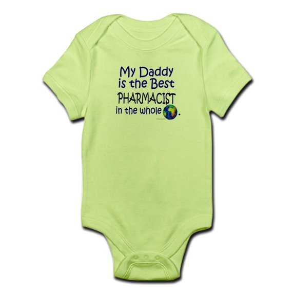 CafePress - Best Pharmacist In The World (Daddy) Infant Bodysu - Baby Light Bodysuit