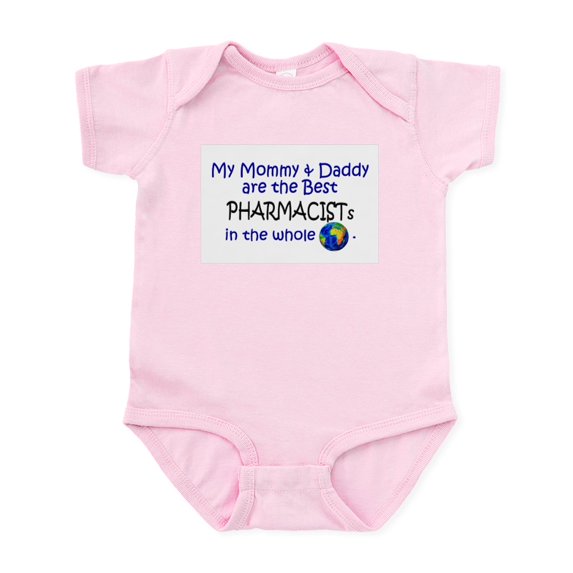 CafePress - Best Pharmacists In The World Infant Bodysuit - Baby Light Bodysuit, Size Newborn - 24 Months