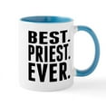 thumbnail image 1 of CafePress - Best. Priest. Ever. Mugs - 11 oz Ceramic Mug - Novelty Coffee Tea Cup, 1 of 4