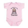 thumbnail image 1 of CafePress - Best Teacher Mom Infant Bodysuit - Baby Light Bodysuit, Size Newborn - 24 Months, 1 of 4