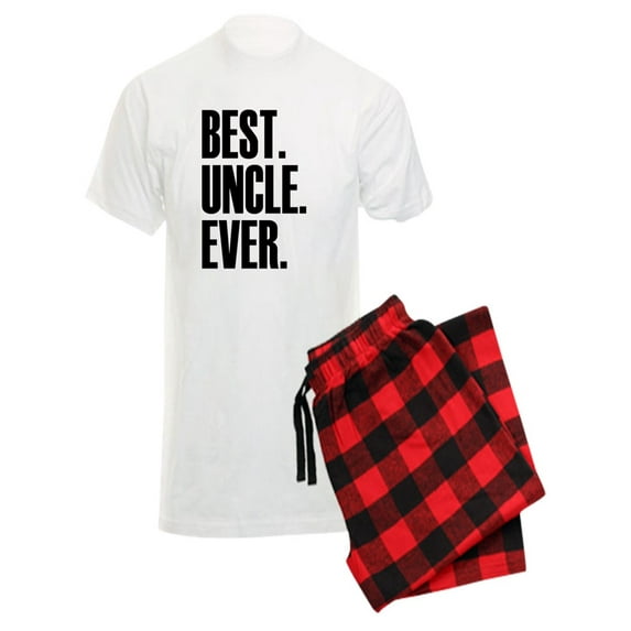 CafePress - Best Uncle Ever Pajamas - Men's Light Pajamas