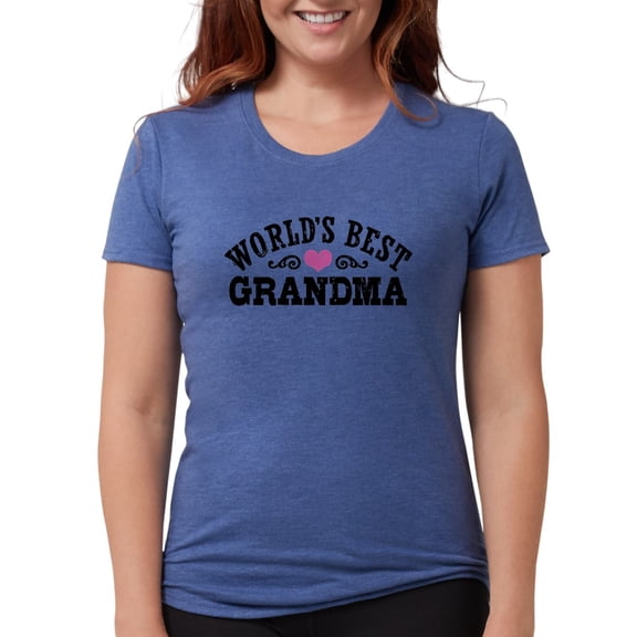 CafePress - Bestgrandma761 Women's Deluxe T Shirt - Womens Tri-blend T-Shirt