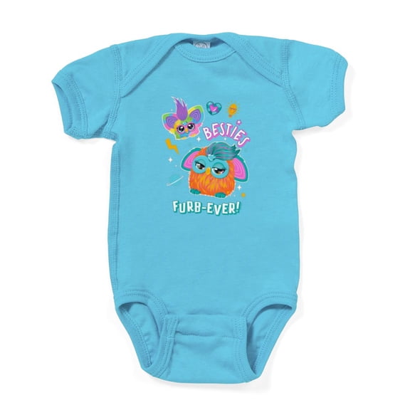 CafePress - Besties Furbever! - Cute Infant Bodysuit Baby Romper - Size Newborn - 24 Months