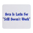 thumbnail image 1 of CafePress - Beta Is Latin Mousepad - Non-slip Rubber Mousepad, Gaming Mouse Pad, 1 of 6