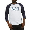 thumbnail image 1 of CafePress - Beta Theta Pi Letters Baseball Jersey - Cotton Baseball Jersey, 3/4 Raglan Sleeve Shirt, 1 of 4